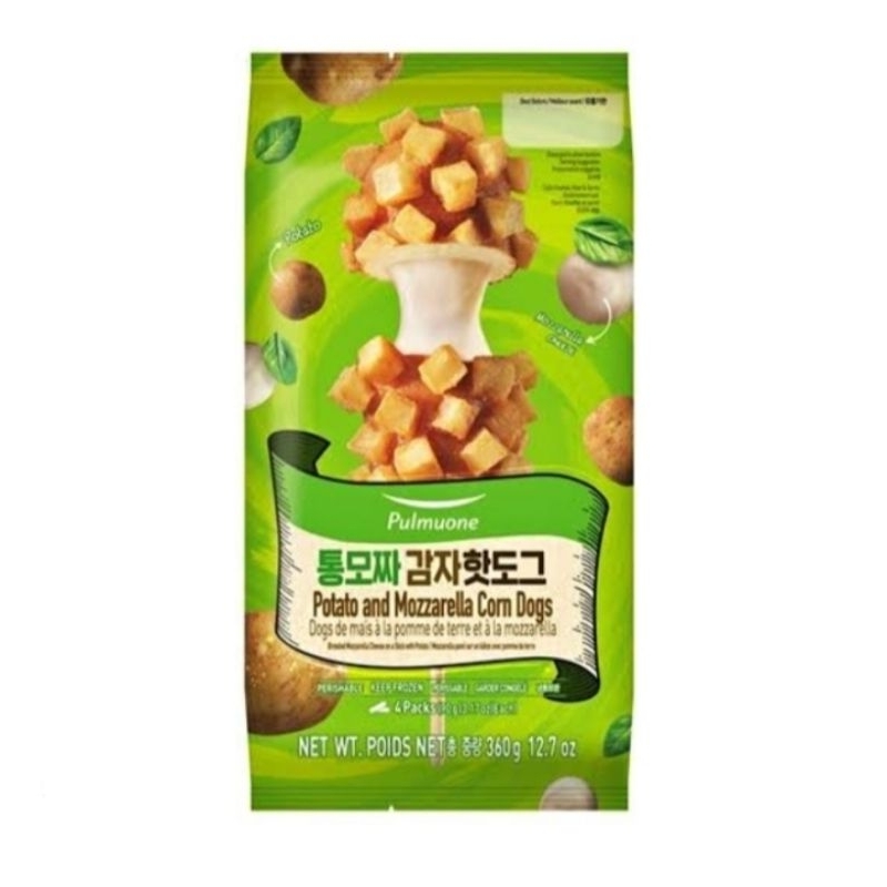 

pulmoune crispy potato corn dogs 360 gram