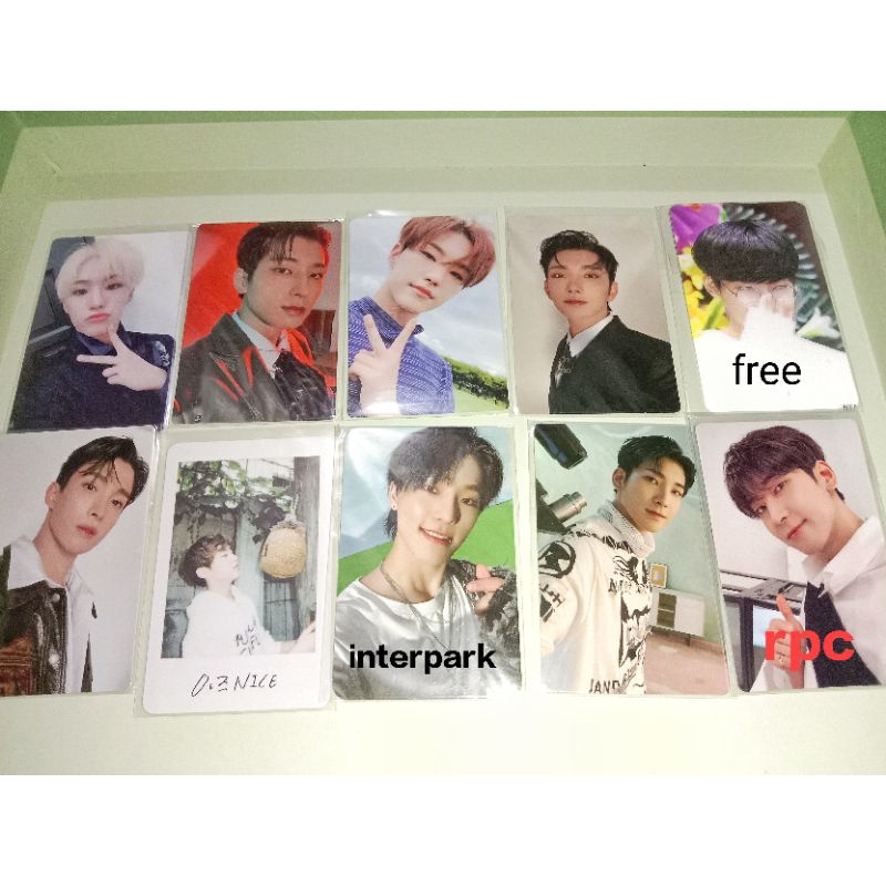 [BOOKED] PHOTOCARD HOSHI WONU WONWOO DINO INTERPARK DK JOSHUA SEVENTEEN PC AN ODE ATTACCA