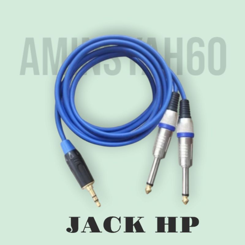 Jack hp ke mixer DOUBLE akai