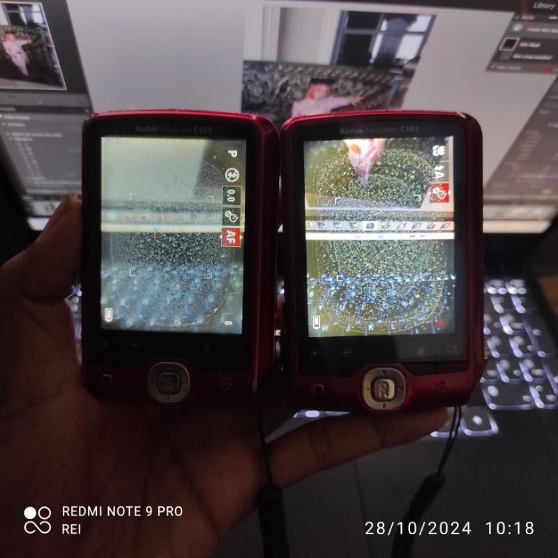 2 PCS Kodak EasyShare C183 14 MP - Kamera Digital Second ( Minus )