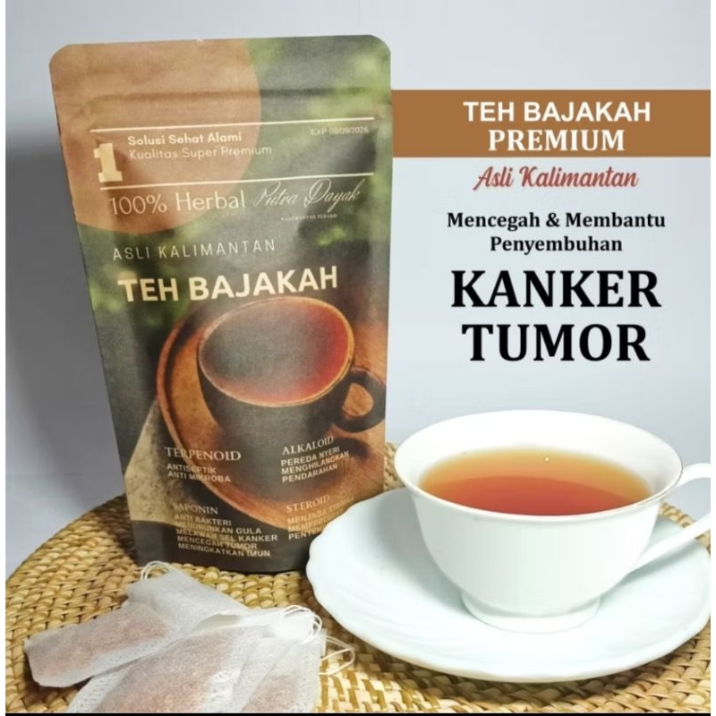 

TEH BAJAKAH, putra Dayak asli kalimantan.solusi sehat teh herbal alami.