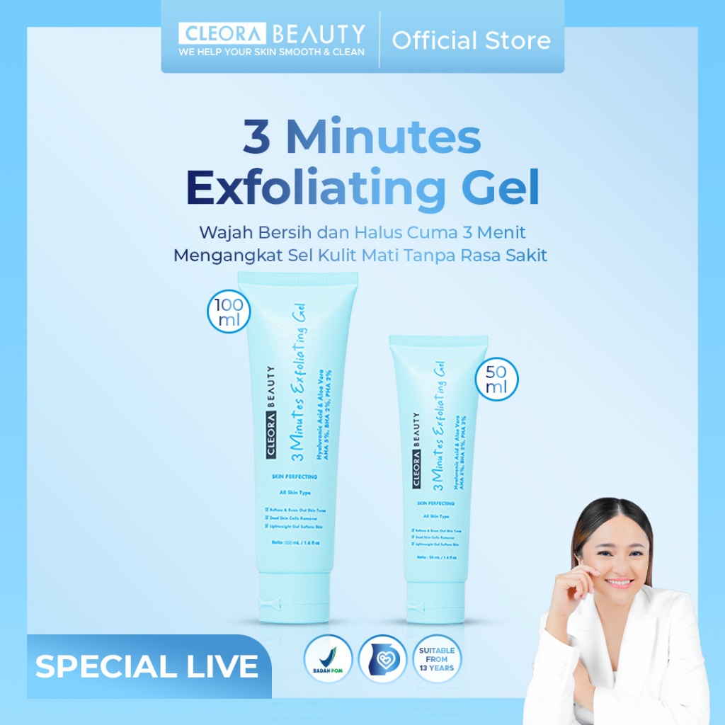 Cleora 3 Minute Exfoliating Gel 2