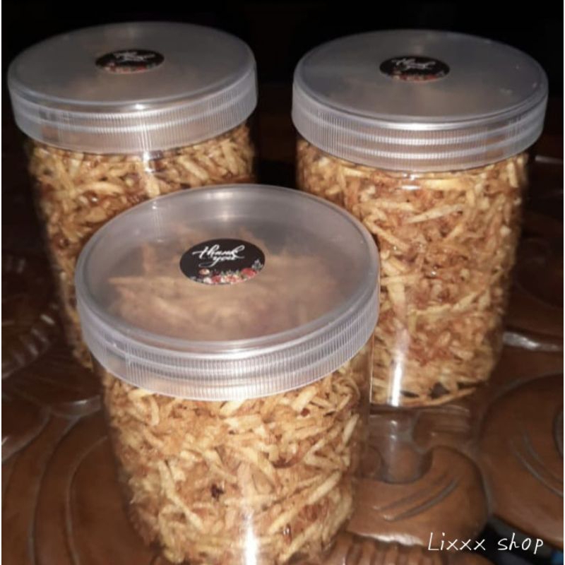 

Keripik kentang balado pedas manis toples 800ml