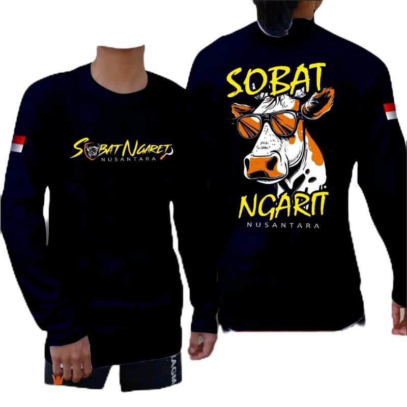 KAOS SOBAT NGARIT NUSANTARA // KAOS SOBAT NGARIT NUSANTARA LENGAN PANJANG COD