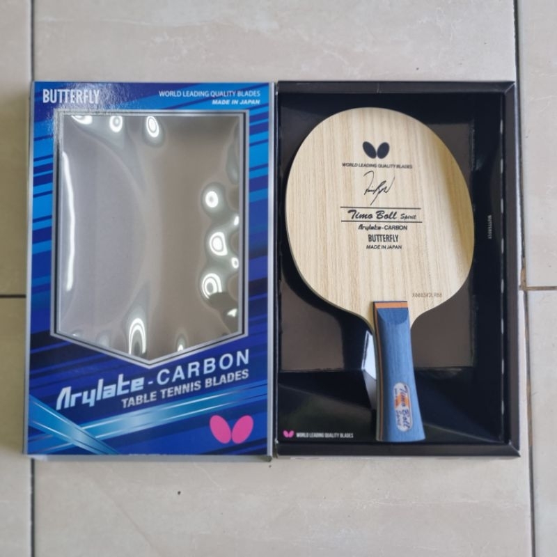 Butterfly Timo Boll spirit bat tenis meja