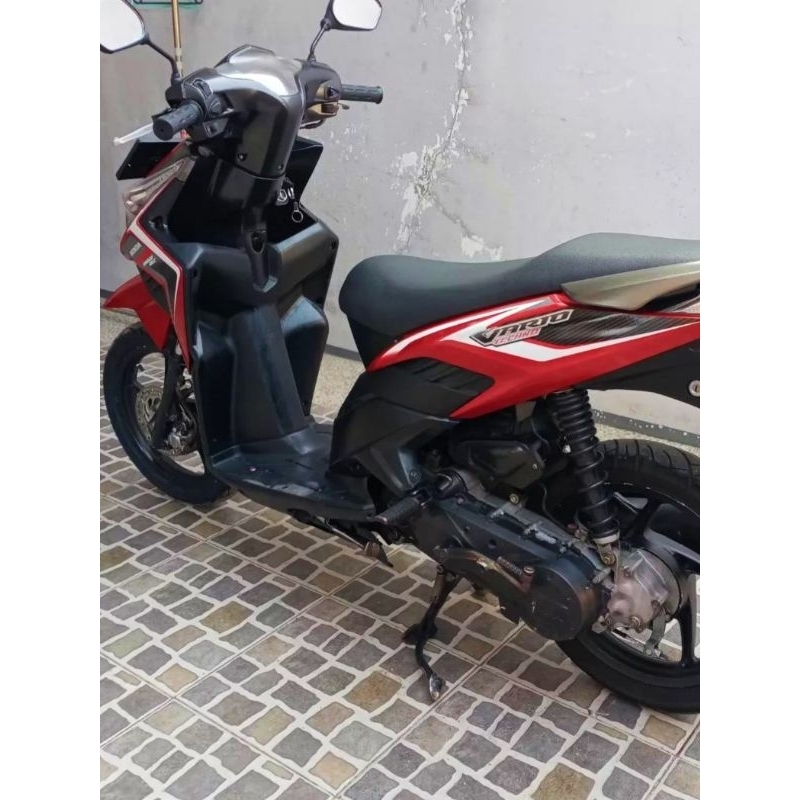 STRIPING LIS STICKER STANDAR HONDA VARIO KARBU 110 MERAH STIKER VARIO MERAH 110 TECHNO