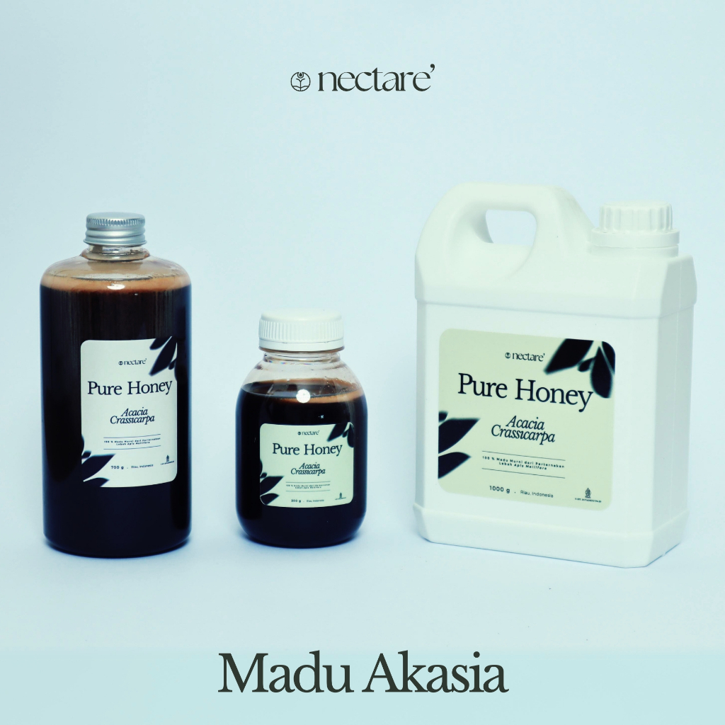 

[Paket Bundle] Nectare’ Madu Akasia Murni 100% Alami Tanpa Campuran Raw Honey Asli