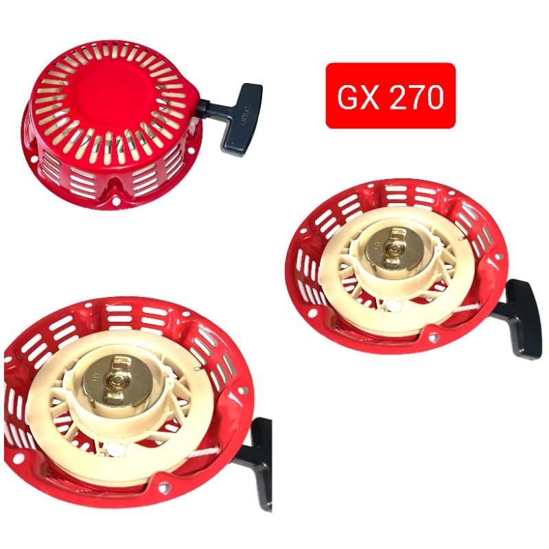 gx270 recoil starter mesin Honda 9pk / engkolan GX 270