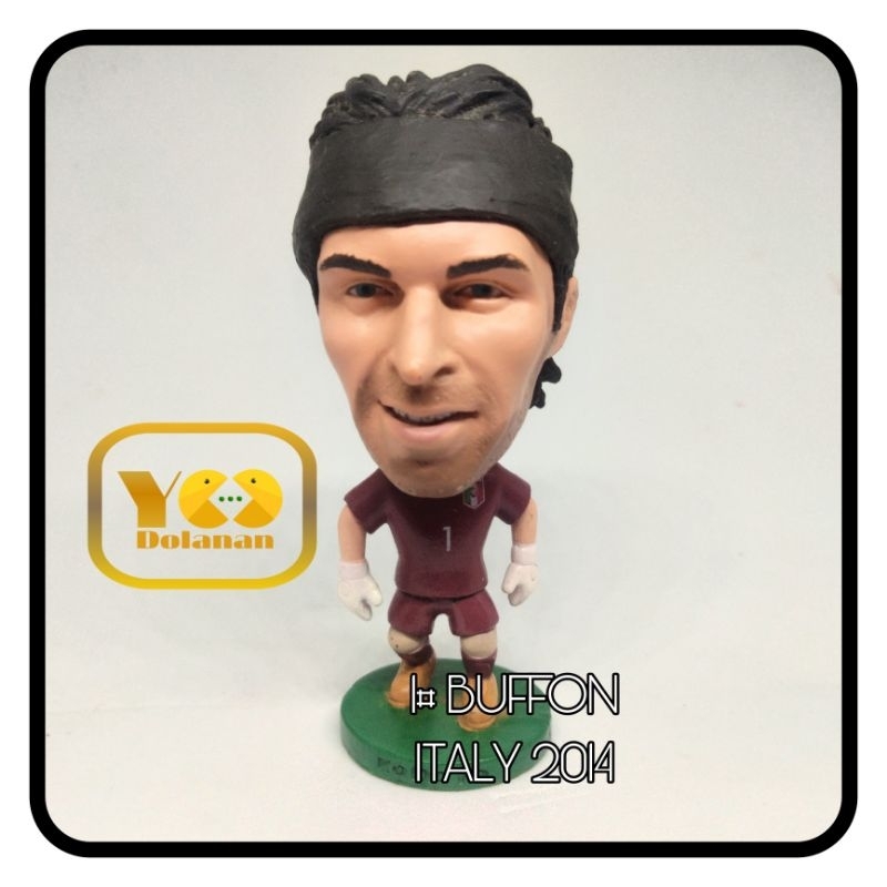 1# BUFFON - ITALY 2014 KODOTO SOCCERWE FIGURE PEMAIN BOLA