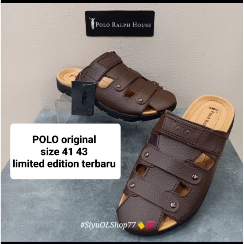 Sandal pria polo ralph house