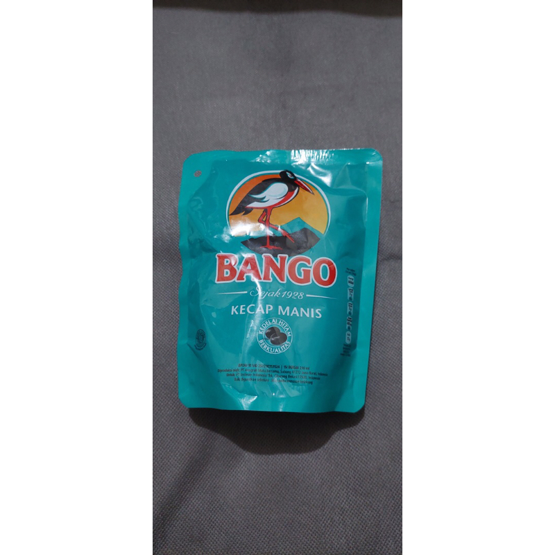 

BANGO KECAP MANIS REFILL ( KEMASAN ISI ULANG / POUCH ) UKURAN 210ML