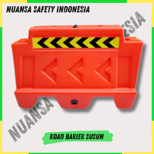 Road Barrier Water Barrier - Road Barrier Kecil - Pembatas Jalan - Pembatas Jalan Susun - Road Barri