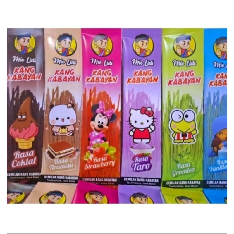 

Mie Lidi 6 rasa isi 12pcs