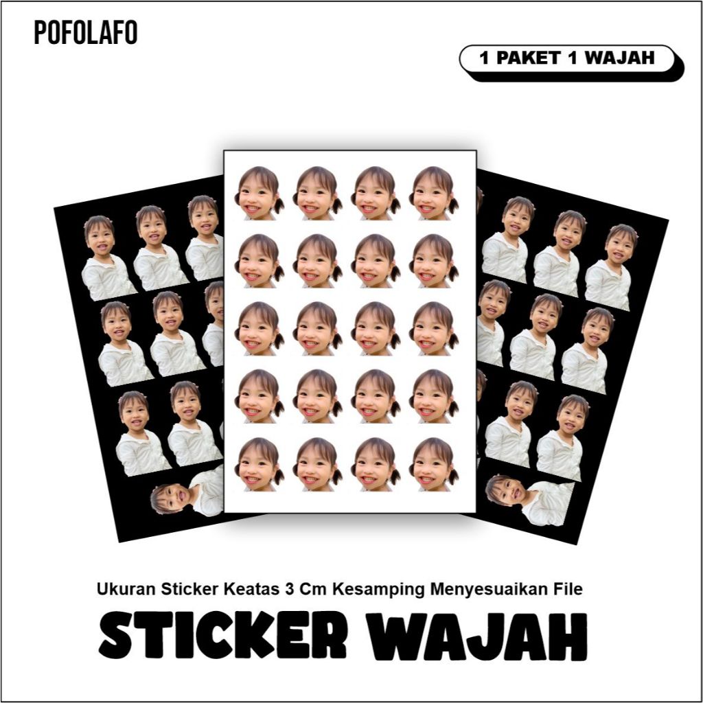 

STICKER MUKA STIKER WAJAH STICKER WAJAH UNIK