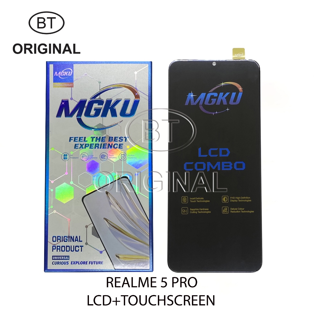 LCD REALME 5 PRO - MGKU ORIGINAL