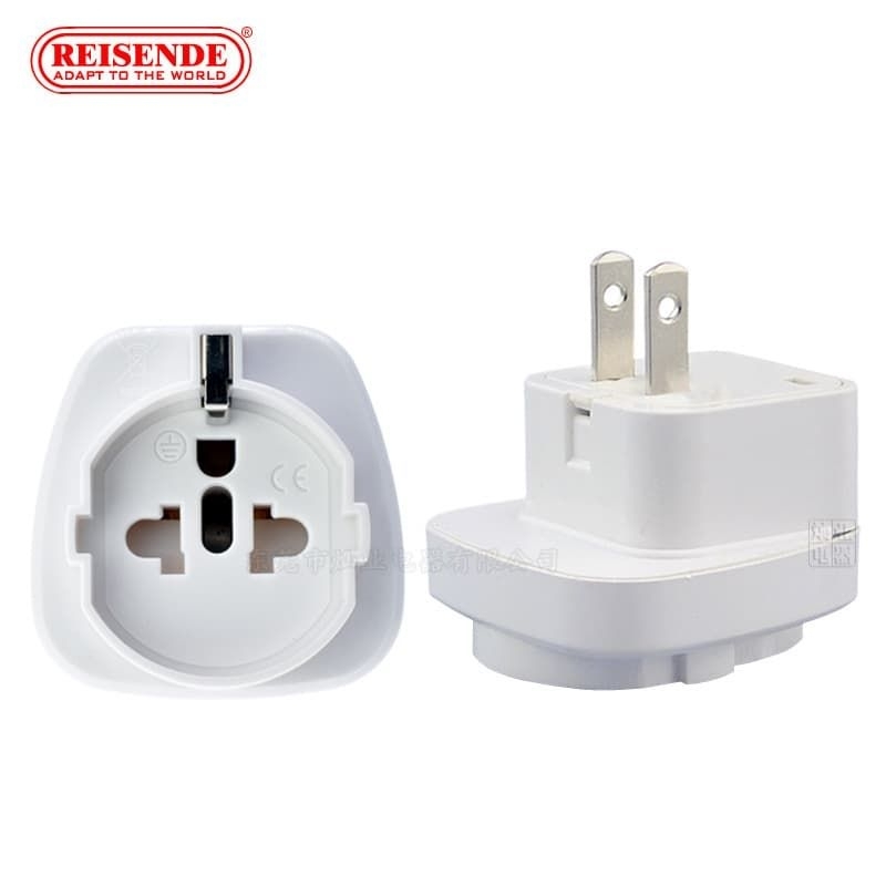AEBRAND STOP KONTAK COLOKAN LISTRIK ADAPTER USA TIPE A JEPANG AMERIKA THAILAND TAIWAN KANADA - COLOK