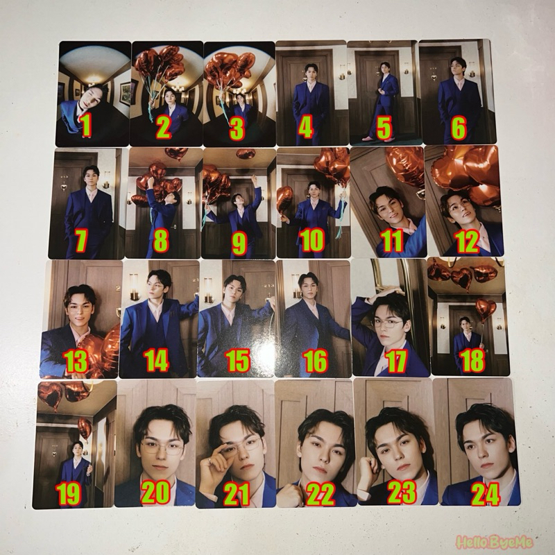 SEVENTEEN VERNON SPILL THE FEELS , HEAVEN, ATTACCA CARAT VERSION