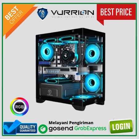 PC Gaming Intel Core i7 3770 ( Radeon RX 580 8GB ) Siap Gaming Rendering & Editing