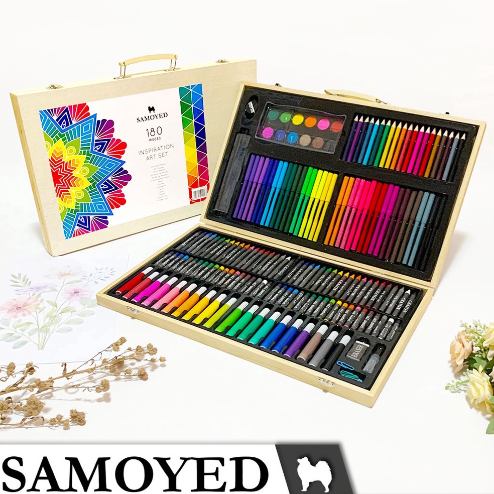 

Update Hemat Peralatan Gambar Warna Lukis Krayon Spidol Pensil Warna Cat Air Padat Cake Blocks Solid Kotak Koper Kayu Inspiration Art Set Samoyed INSS18