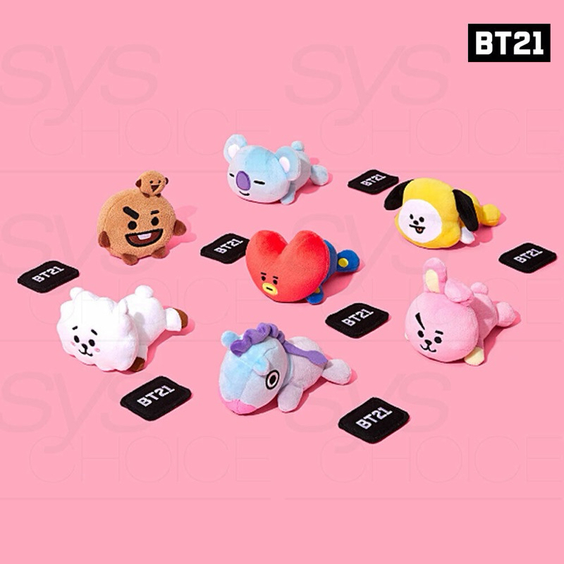 (READY STOCK) BTS BT21 MAGNET LYING MANG OFFICIAL DOLL