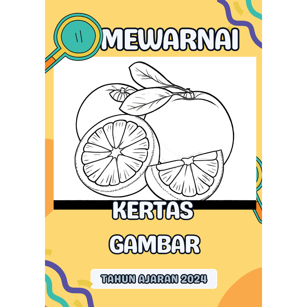 

kertas gambar buah