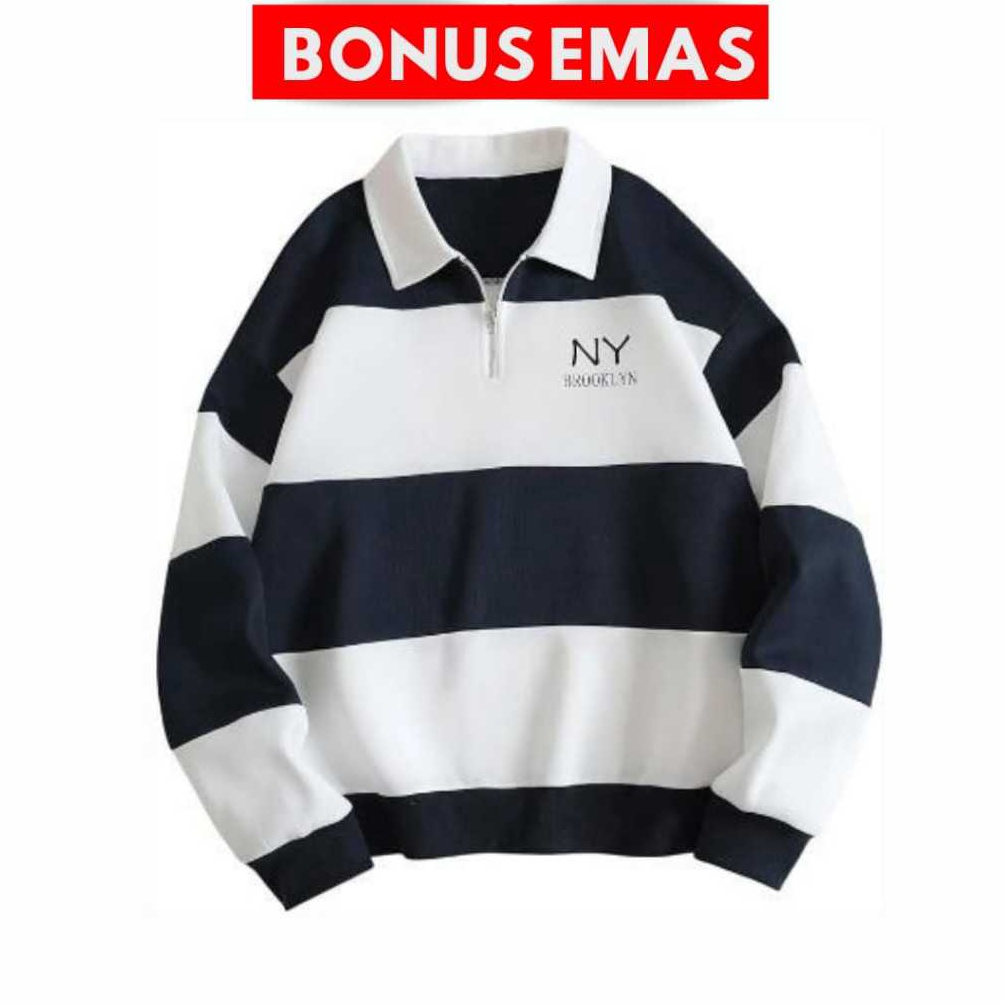 Laris Lagi BANYAK BONUS SWEATER RUGBY WANITA SWEATER RUGBY PRIA SWEATER RUGBY SSALUR JAKET PRIA SHER