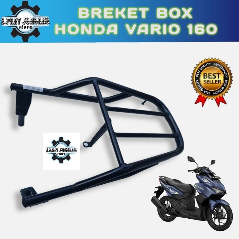 Breket Motor VARIO 160 Behel Bracket Hollow Breaket Braket locco Rear Begel Dudukan Box Rak Bagasi B