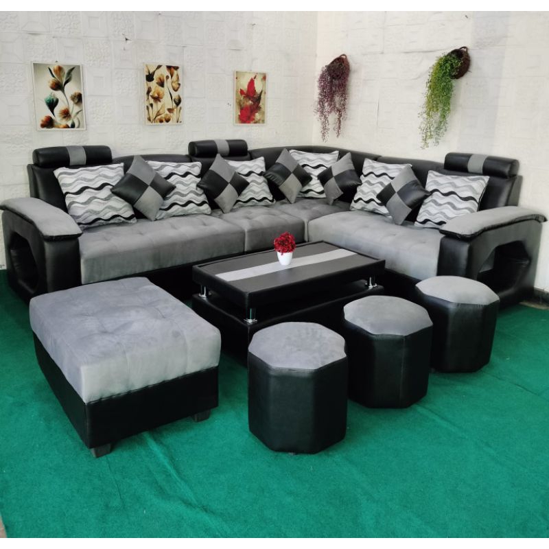 Sofa jumbo/sofa beranak/kursi ruang tamu sudah set karpet sesuai di gambar