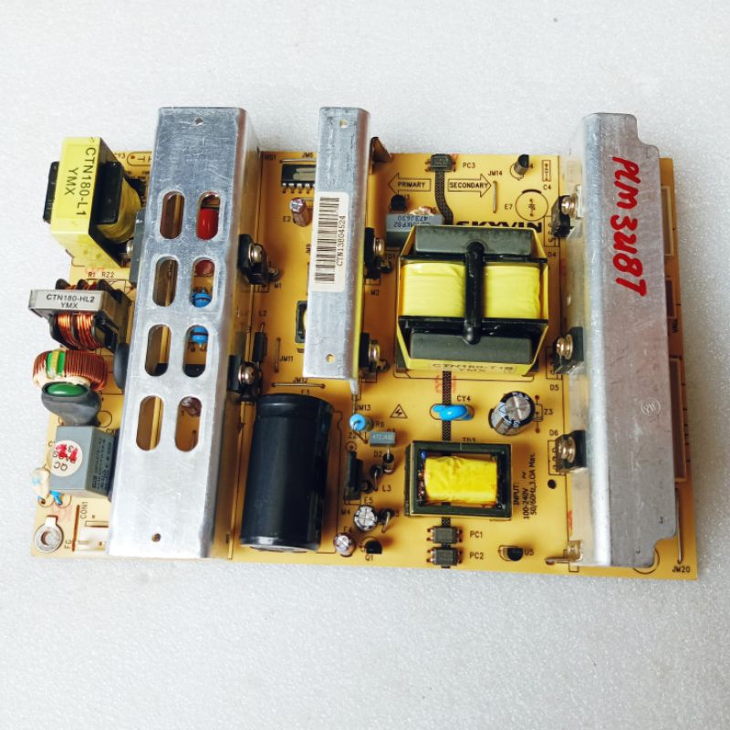 psu tv polytron plm 3218T - power suplai tv polytron plm 3218T - regulator tv polytron plm 3218t