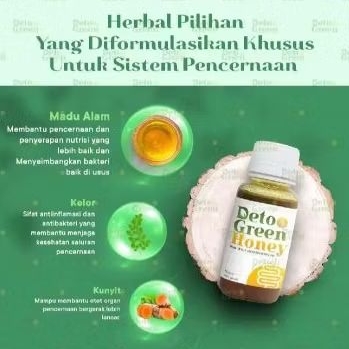 

[TERMURAH] Madu Detogreen Madu Pencernaan