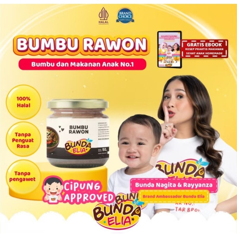 

Bumbu Rawon MPASI Bumbu Bunda by Elia Tanpa MSG Tanpa Pengawet