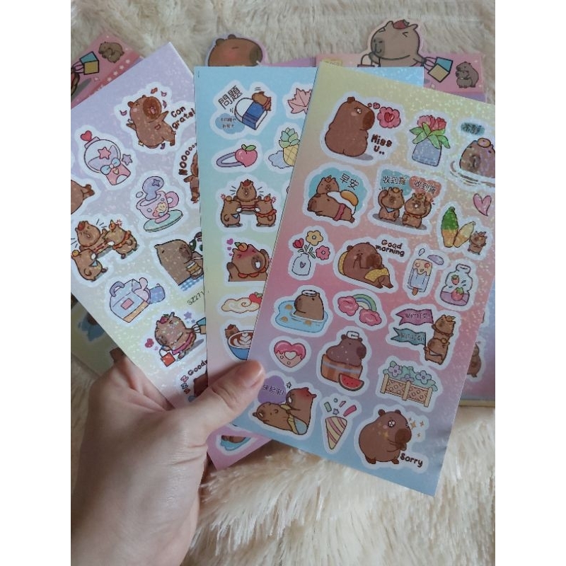 

COD STICKER CAPYBARA 1 SET 3 PCS