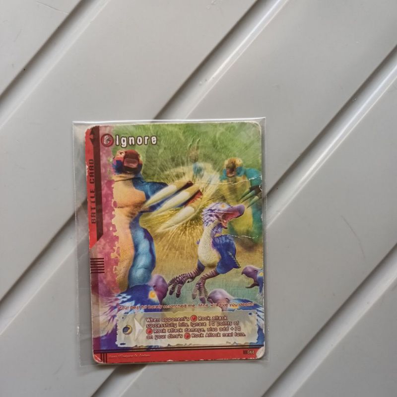 PROMO KARTU DINO DUEL ORIGINAL 100% MESIN IGNORE | LAI GAMES | GORGOSAURUS