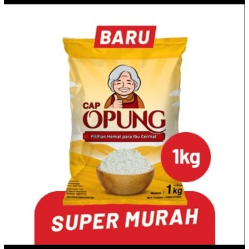 

Promo Beras 1 kg Cap Opung Murah Pulen Halal