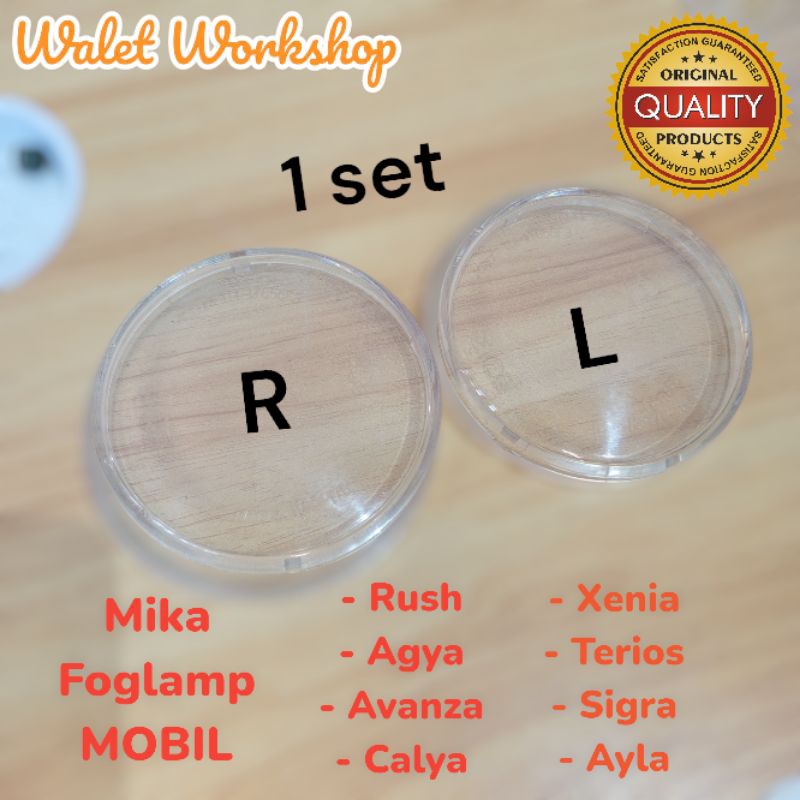 Mika kaca foglamp mobil avanza rush terios ayla agya sigra xenia agya calya ORIGINAL KOITO