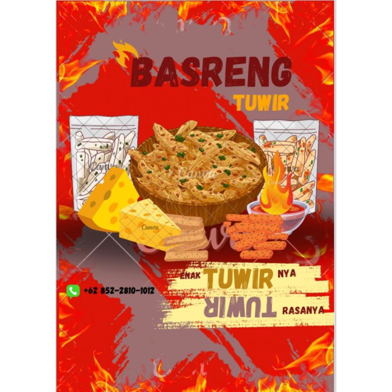 

BASRENG pedas gurih daun jeruk,basreng manis gurih keju lezat nikmat.