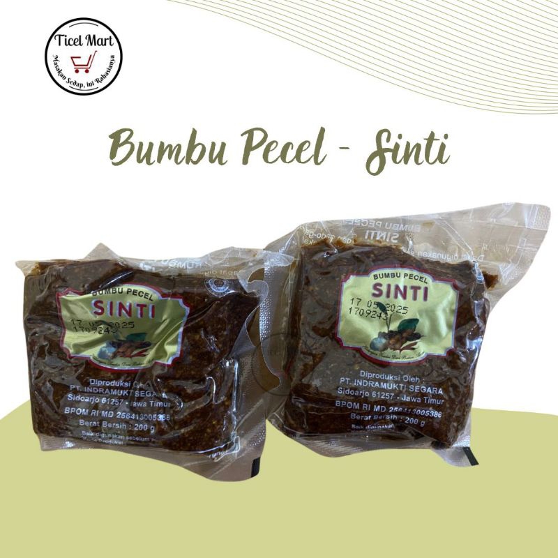 

200gr | Bumbu Pecel Praktis | Sinti Sambel Pecel