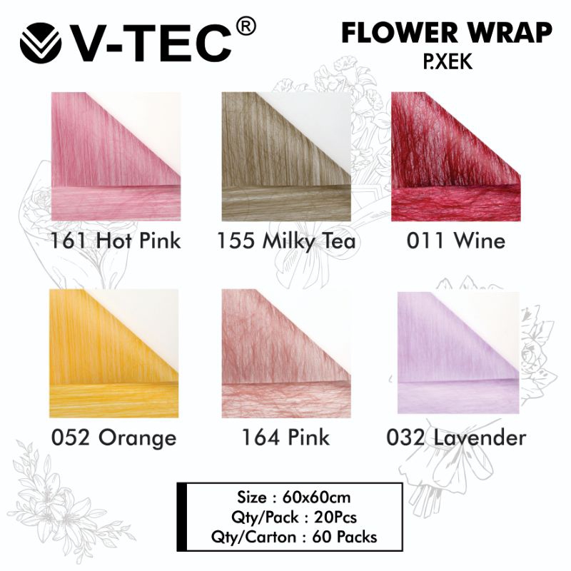 

Flower Wrap Type P.XEK