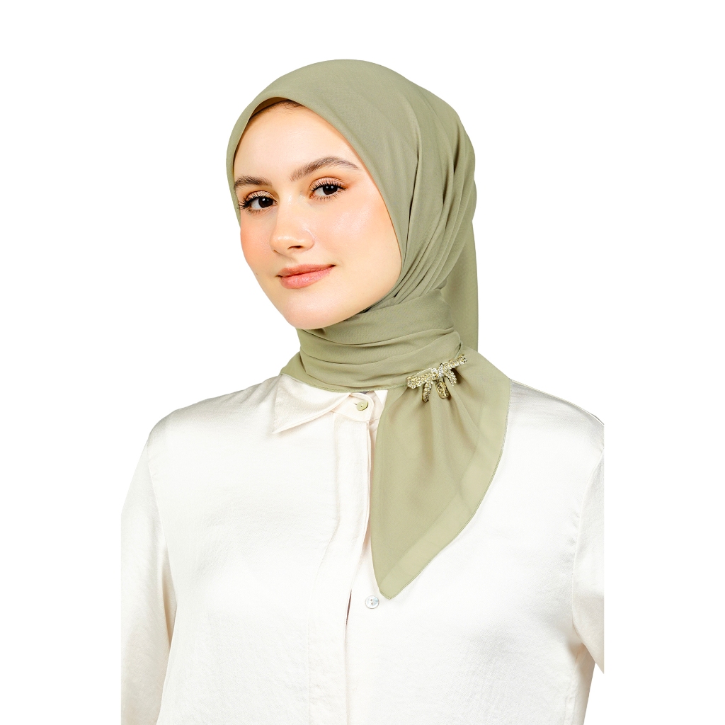 Nada Puspita - Nada Daily Scarf - Kelp