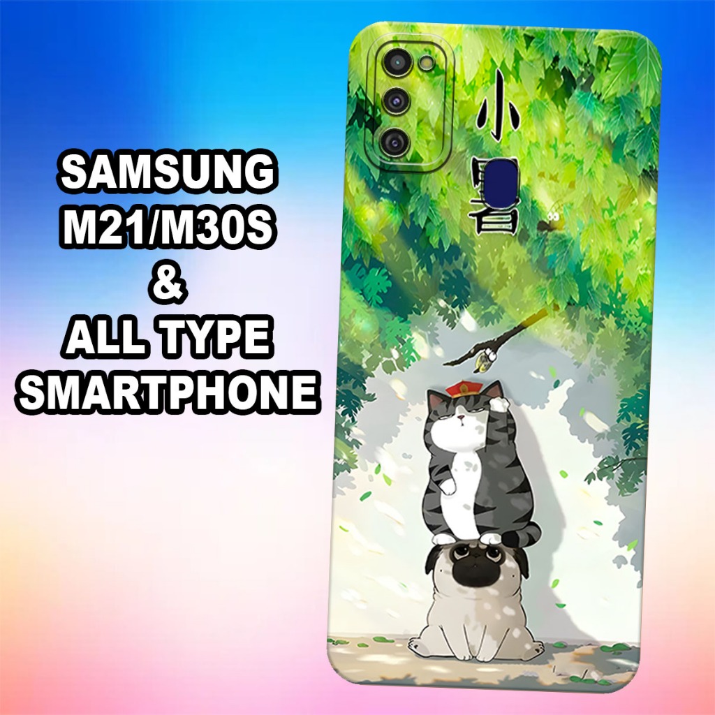 (GC26) Softcase karet Hp SAMSUNG M21/M30S | Case Motif Gambar Kucing | Case SAMSUNG M21/M30S Silikon