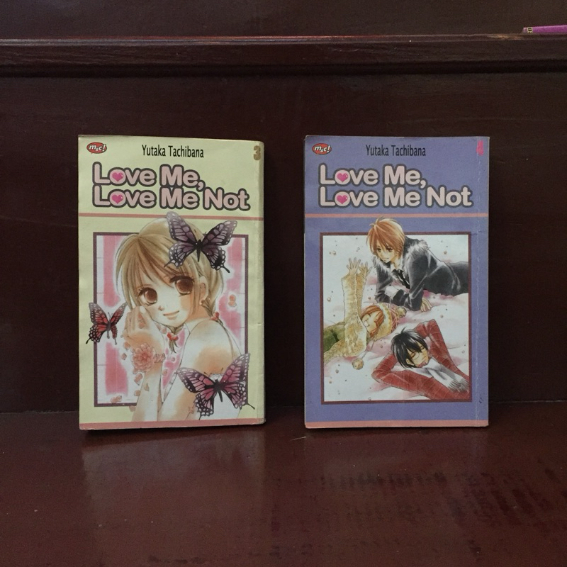 

PRELOVED Komik Love Me Love Me Not - Yutaka Tachibana Vol 3-4