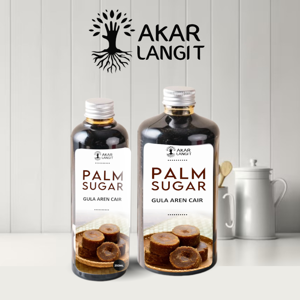 

Gula Aren Cair / Liquid Palm Sugar 500ml Akarlangit