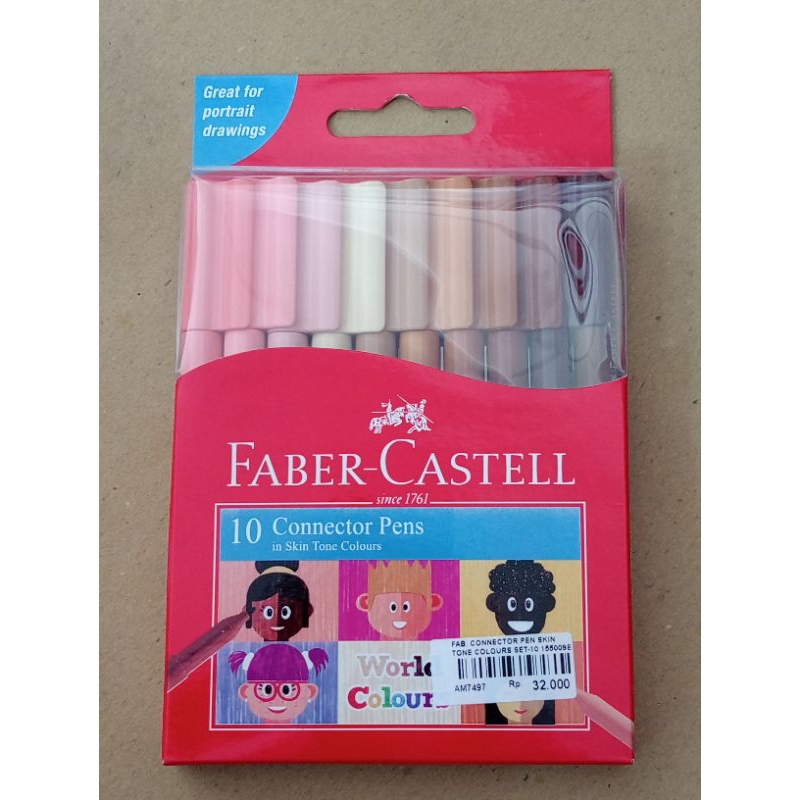 

FAB CONNECTOR PEN SKIN TONE COLOURS