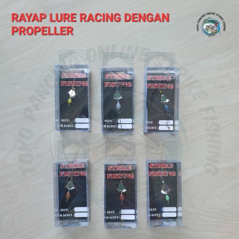 UMPAN RAYAP LURE PROPELLER CASTING WADER,NILA,RED DEVIL,KOCOLAN GABUS