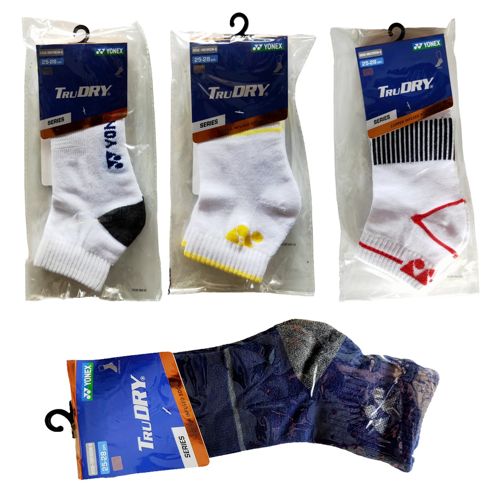 Yonex Kaos Kaki Badminton Original Kaos Kaki Olahraga Badminton Yonex Tru Dry Original