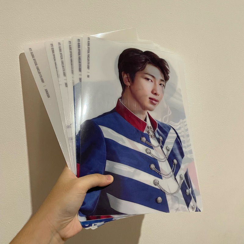 BTS Global Official Fanclub 5th Army - Clear File Poster (Harga Satuan)