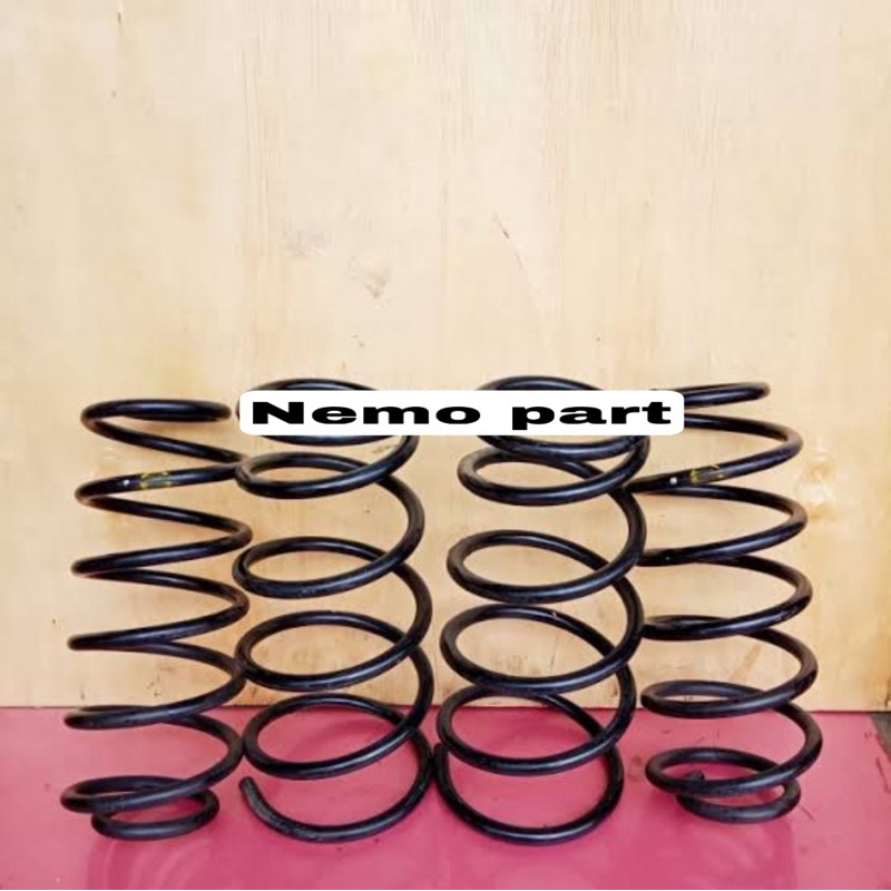 Coil Spring Per Depan Belakang Toyota Vios Limo Gen1 2003-2006 Gen 1 Original 4pcs
