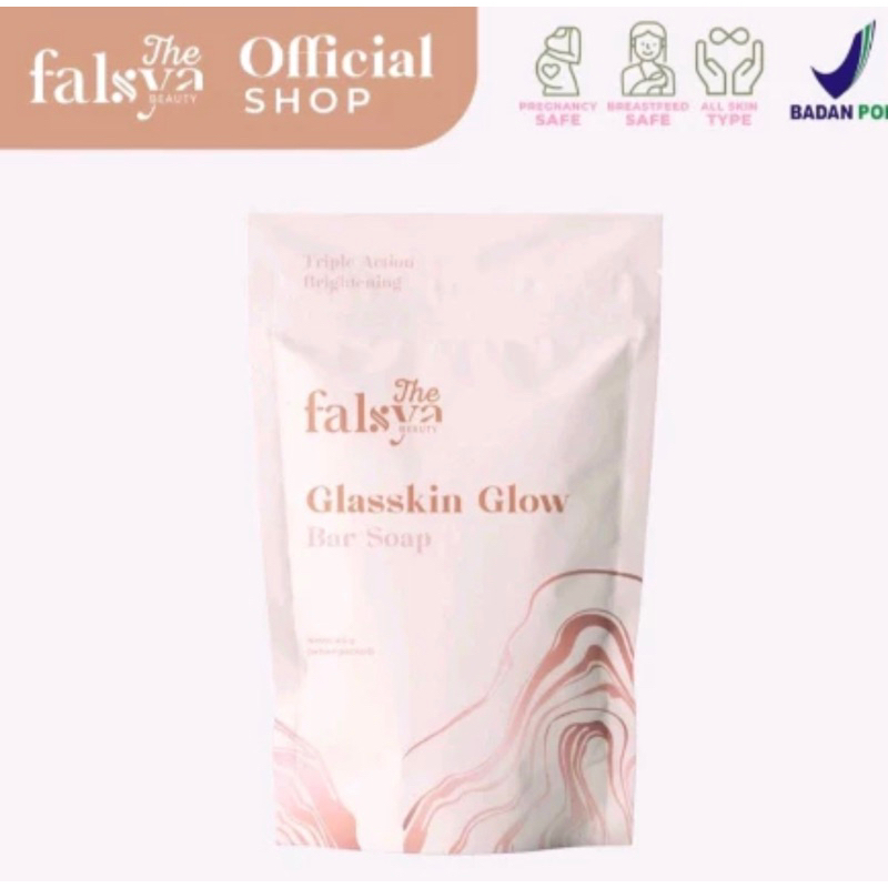 (Foryuby Cosmetic) - THE FALSYA Glasskin Glow Bar Soap