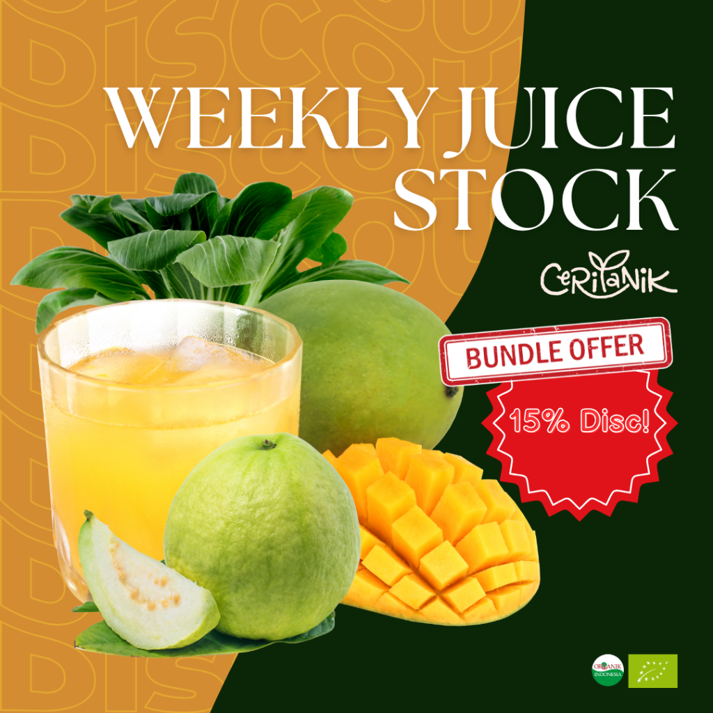 

[PROMO BUNDLING] Bundling Sayur Buah Rempah dan Snack Organik Sertifikasi