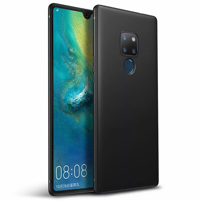 HUAWEI MATE 20 / 20 PRO CASE SOFT MATTE BLACK (DOFF) SLIM PREMIUM